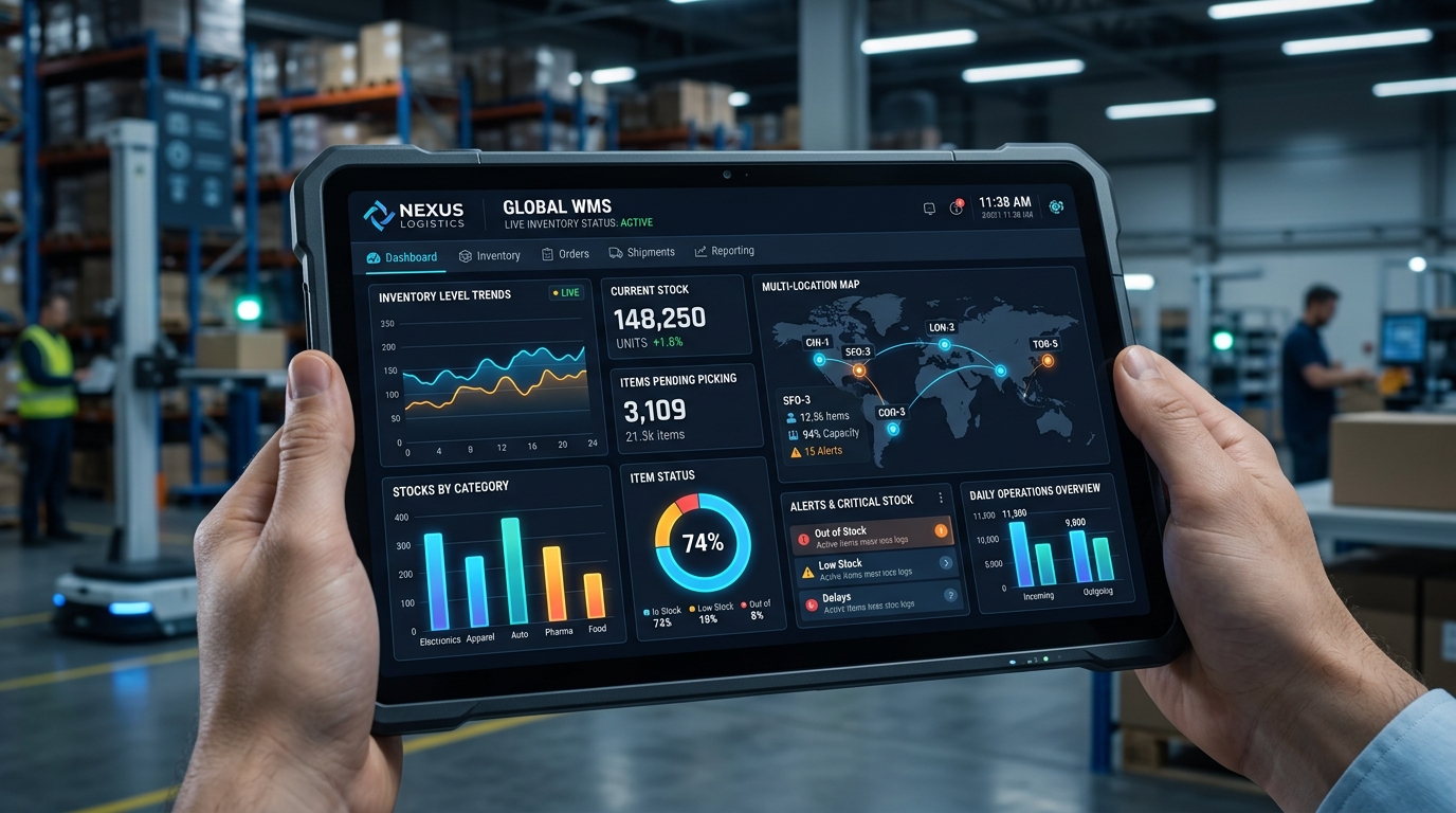 MYWMS Analytics Dashboard